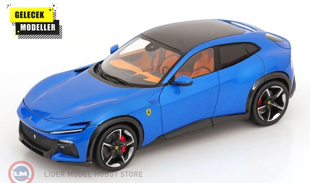 1:18 Polistil 2022 Ferrari PUROSANGUE (2022) - BLUCORSA - BLUE MET