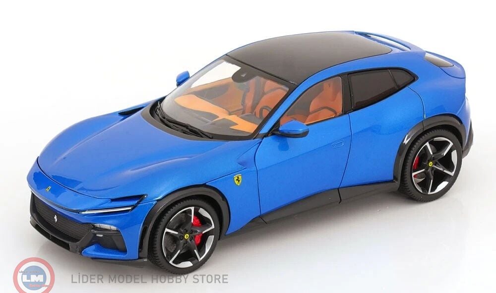 1:18 Polistil 2022 Ferrari PUROSANGUE (2022) - BLUCORSA - BLUE MET