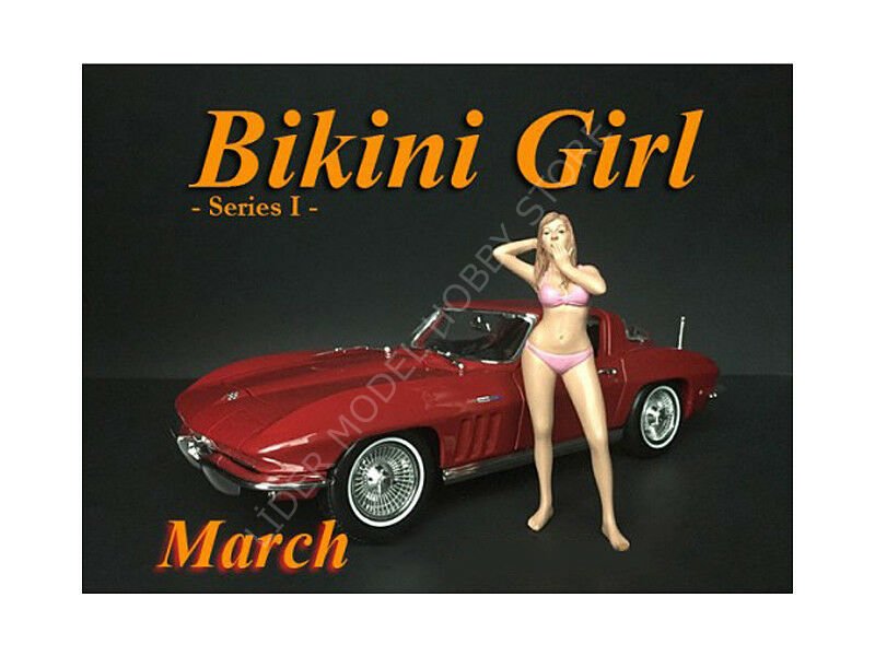 1:18 American Diorama Bikini Girl 38167