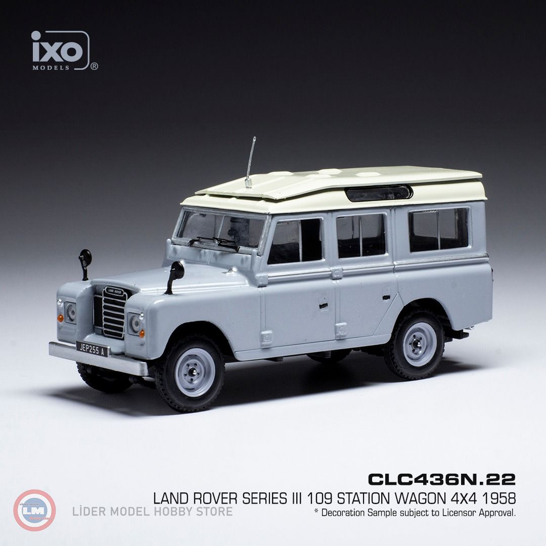1:43 1958 Land Rover Series II 109 Station Wagon