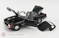 1:18 1986 Mercedes Benz 300 SL R107 - Black