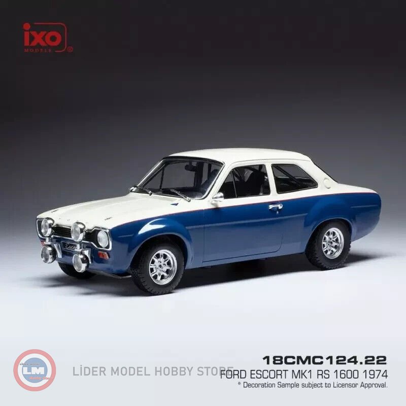 1:18 1974 Ford Escort MK1 RS 1600