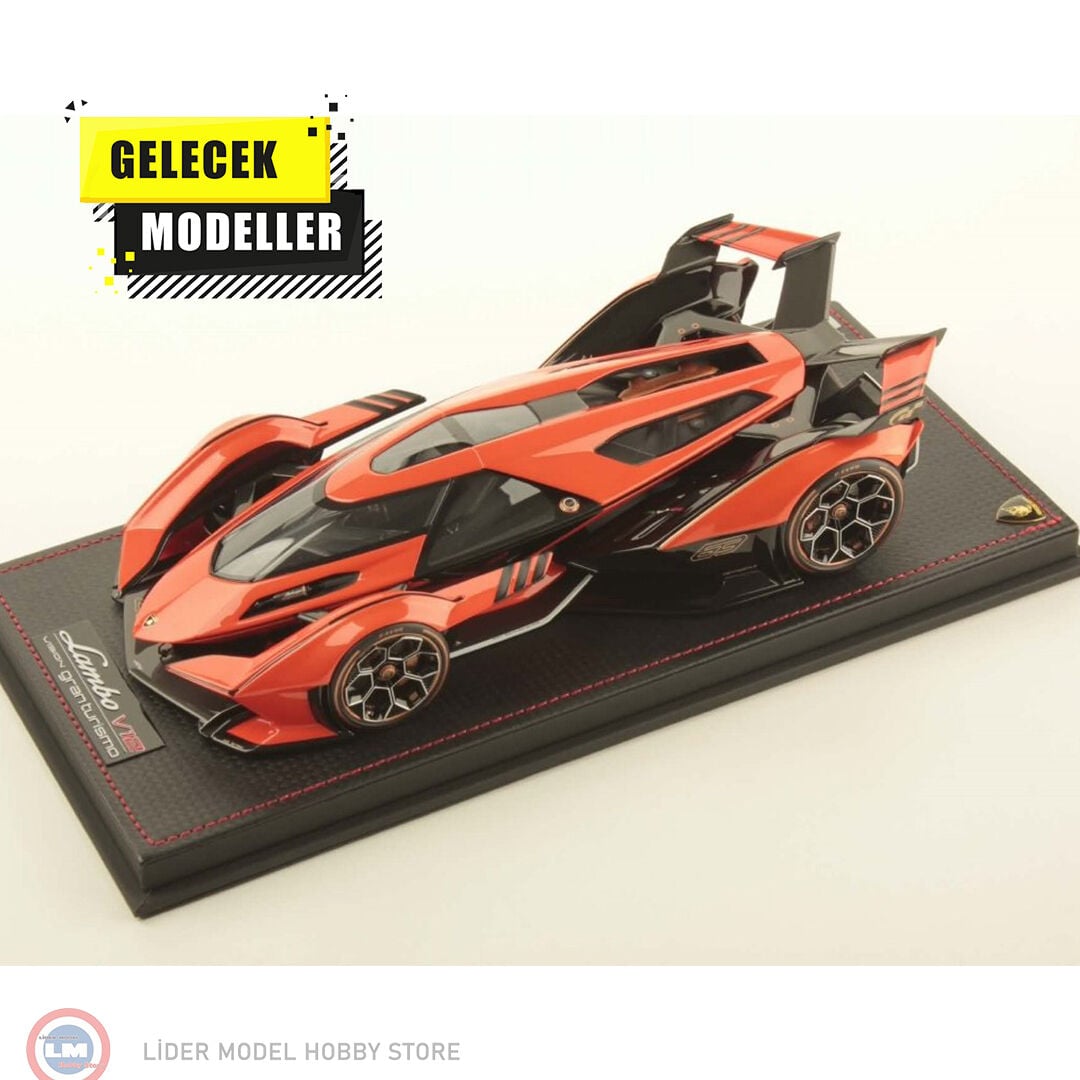 1:18 MR Collection Lamborghini V12 Vision Gran Turismo Arancio Egon