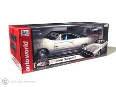 1:18 AutoWorld 1970 Dodge Charger RT MCACN White
