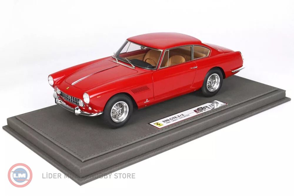 1:18 BBR 1960 Ferrari 250 GTE 2+2 I Series - Red From Japan LIMITED
