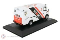 1:43 1990 Mercedes Benz 814D Van Rally Rac
