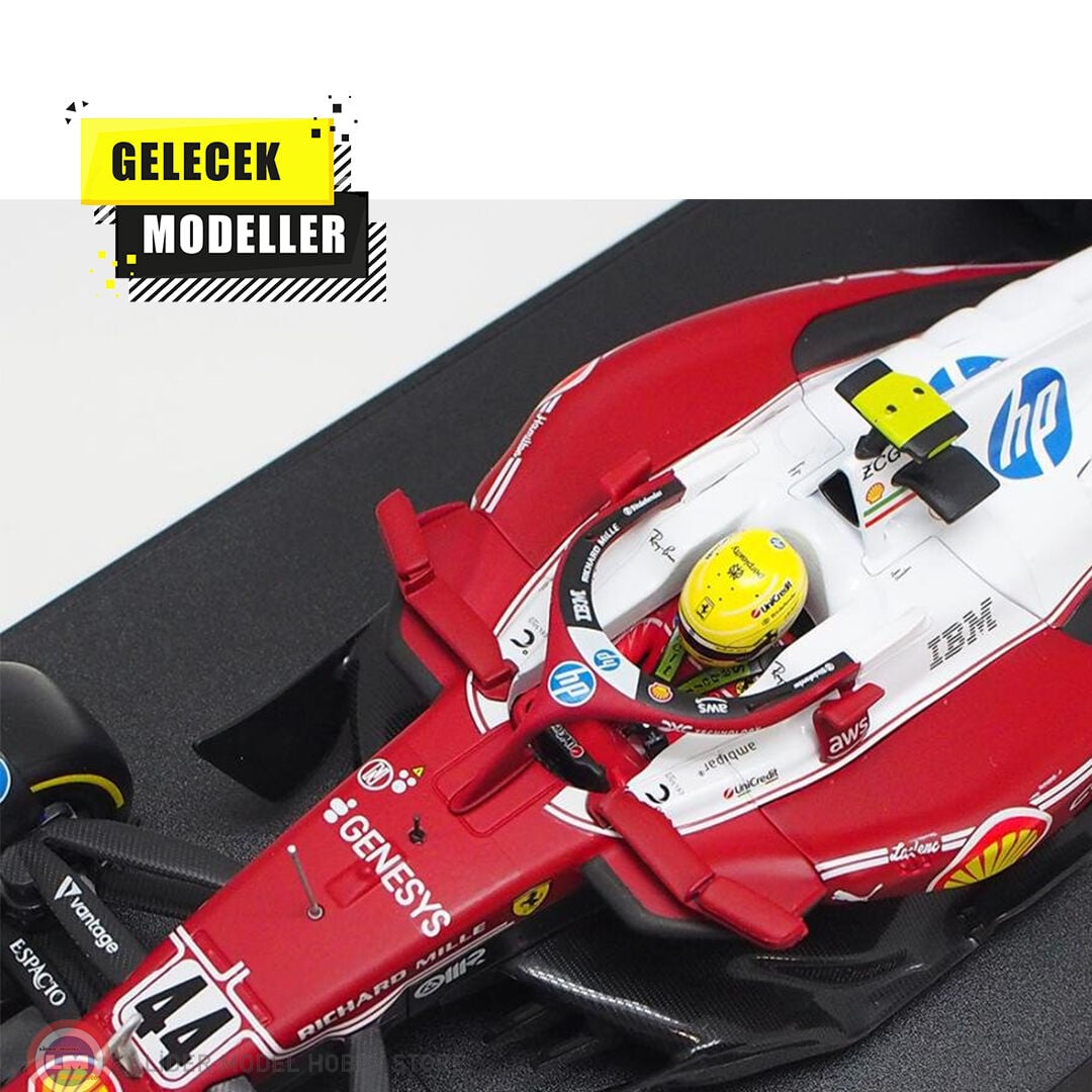 1:18 Burago Ferrari F1 SF-25 TEAM SCUDERIA #44 MONZA ITALY GP 2025 LEWIS HAMILTON