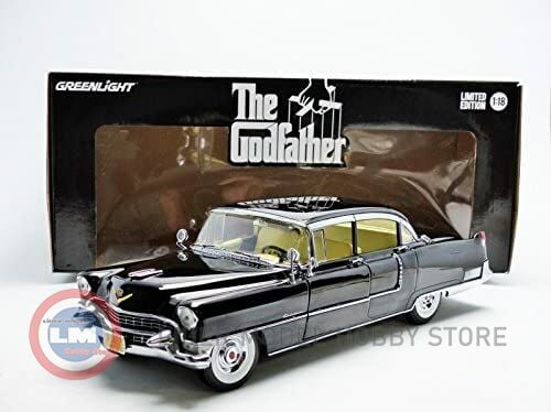 1:18 The Godfather - 1955 Cadillac Fleetwood Series 60 Special & Don Corleone Figür