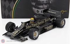 1:18 PremiumX 1985 Lotus 97T Ayrton Senna Pole Position & Winner Portugal GP