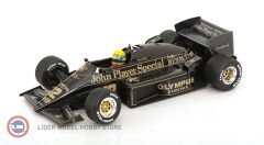 1:18 PremiumX 1985 Lotus 97T Ayrton Senna Pole Position & Winner Portugal GP