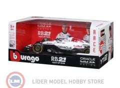 1:18 Burago Red Bull RB21 #1 MAX VERSTAPPEN WINNER JAPAN GP 2025