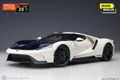 1:18 Autoart 2022 Ford GT - HERITAGE EDITION 1964 PROTOTYPE - WIMBLEDON