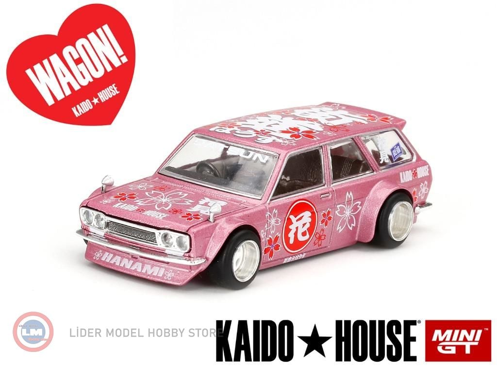 1:64 Mini GT Kaido Datsun 510 Wagon Hanami V2- Kaido House