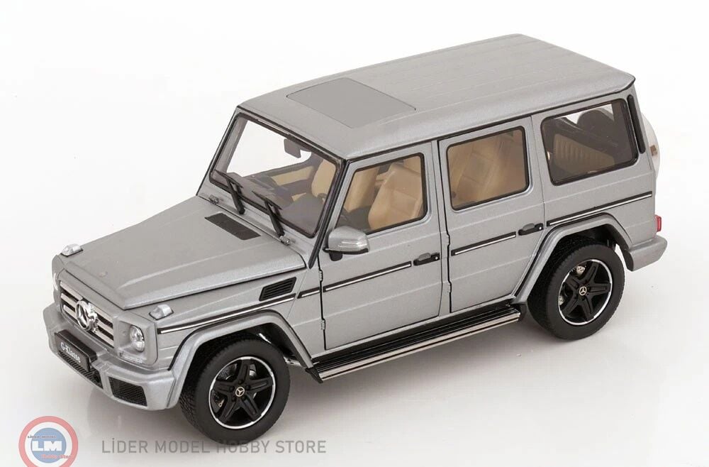 1:18 iScale 2015 Mercedes Benz G-Class W463 Designo - matt silver