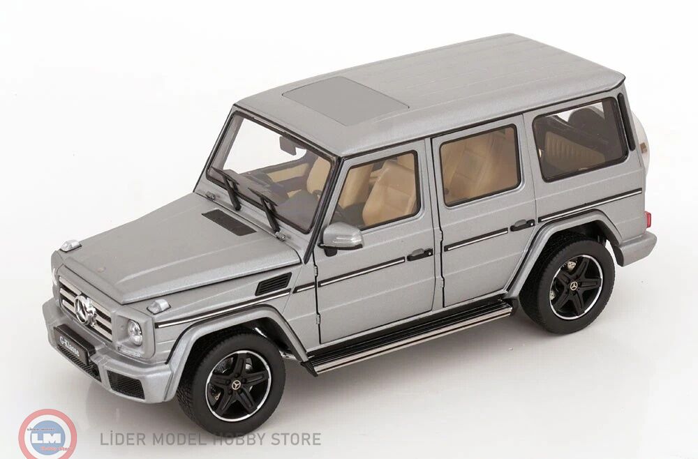 1:18 iScale 2015 Mercedes Benz G-Class W463 Designo - matt silver