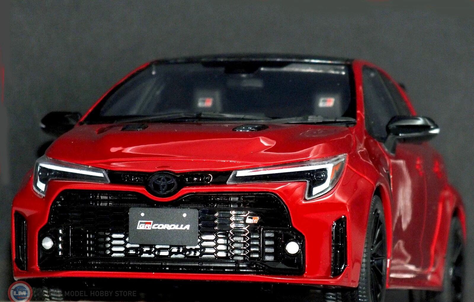 1:18 OTTO 2022 Toyota Corolla GR Circuit Edition Supersonic Red
