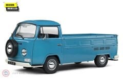 1:18 Solido 1968 Volkswagen T2 Pick Up Blue Petrol