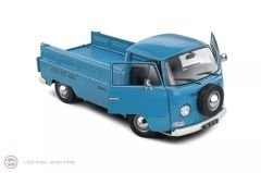1:18 Solido 1968 Volkswagen T2 Pick Up Blue Petrol