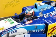 1:18 Minichamps 1995 Benetton Formula 1 B195 Team Mild Seven Renault No:1 Wolrd Champion Winner French GP Michael Schumacher