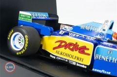 1:18 Minichamps 1995 Benetton Formula 1 B195 Team Mild Seven Renault No:1 Wolrd Champion Winner French GP Michael Schumacher