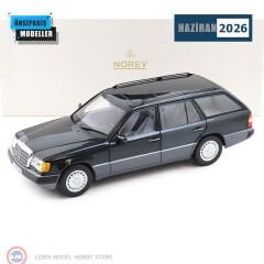 1:18 Norev 1990 Mercedes Benz 300D T Model Blue-Black