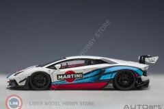 1:18 Autoart Lamborghini Aventador - ''Martini'' Livery - Liberty Walk LB-Works
