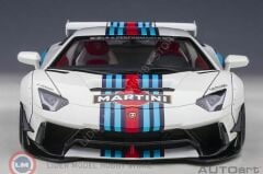 1:18 Autoart Lamborghini Aventador - ''Martini'' Livery - Liberty Walk LB-Works