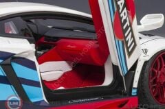 1:18 Autoart Lamborghini Aventador - ''Martini'' Livery - Liberty Walk LB-Works