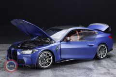 1:18 2020 BMW M4 Coupe G82 113020123 (Blue Metallic)