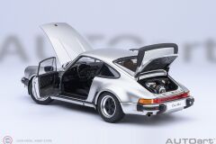 1:18 Autoart Porsche 911 Turbo 3.0 930 Silver Metallic