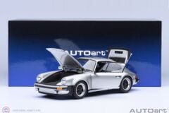1:18 Autoart Porsche 911 Turbo 3.0 930 Silver Metallic