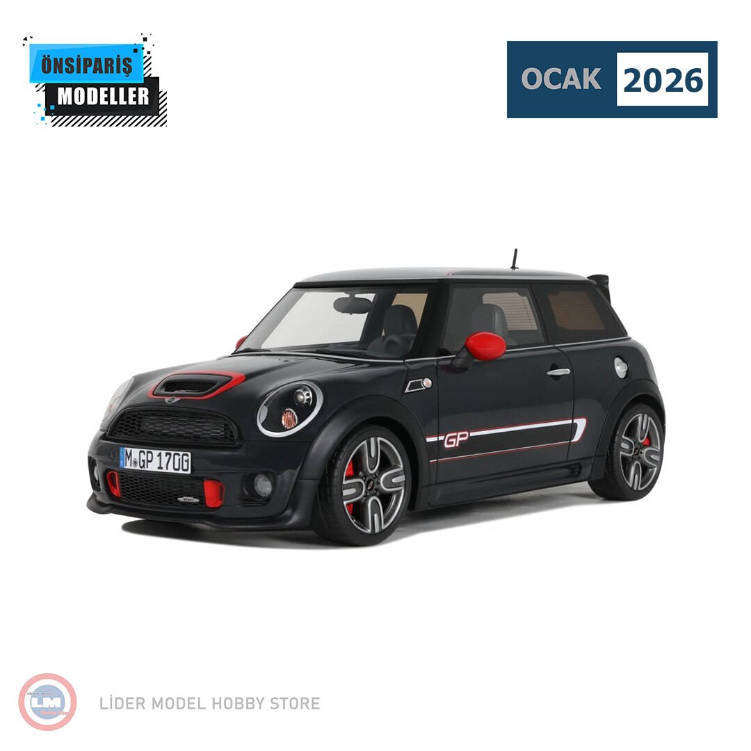 1:18 Otto 2012 Mini JCW GP2 R56 Thunder Grey Metallic