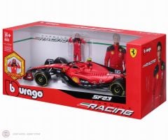1:24 Burago FERRARI  F1 SF-23 (2023)  #55- CARLOS SAINZ Formula 1