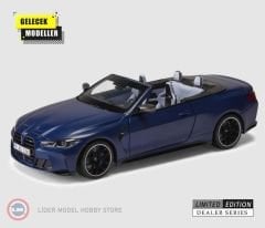 1:18 Minichamps 2020 BMW M4 Cabrio G83 blue metallic