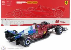 1:18 Burago Ferrari SF-25 #16 - MIAMI GP 2025 CHARLES LECLERC- with showcase