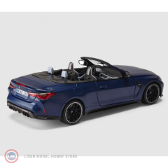 1:18 Minichamps 2020 BMW M4 Cabrio G83 blue metallic
