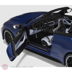 1:18 Minichamps 2020 BMW M4 Cabrio G83 blue metallic