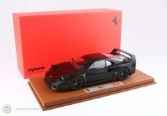 1:18 BBR Ferrari F40 - Matt black and black seats