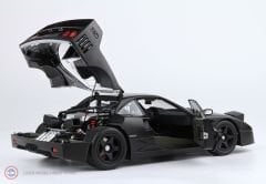 1:18 BBR Ferrari F40 - Matt black and black seats