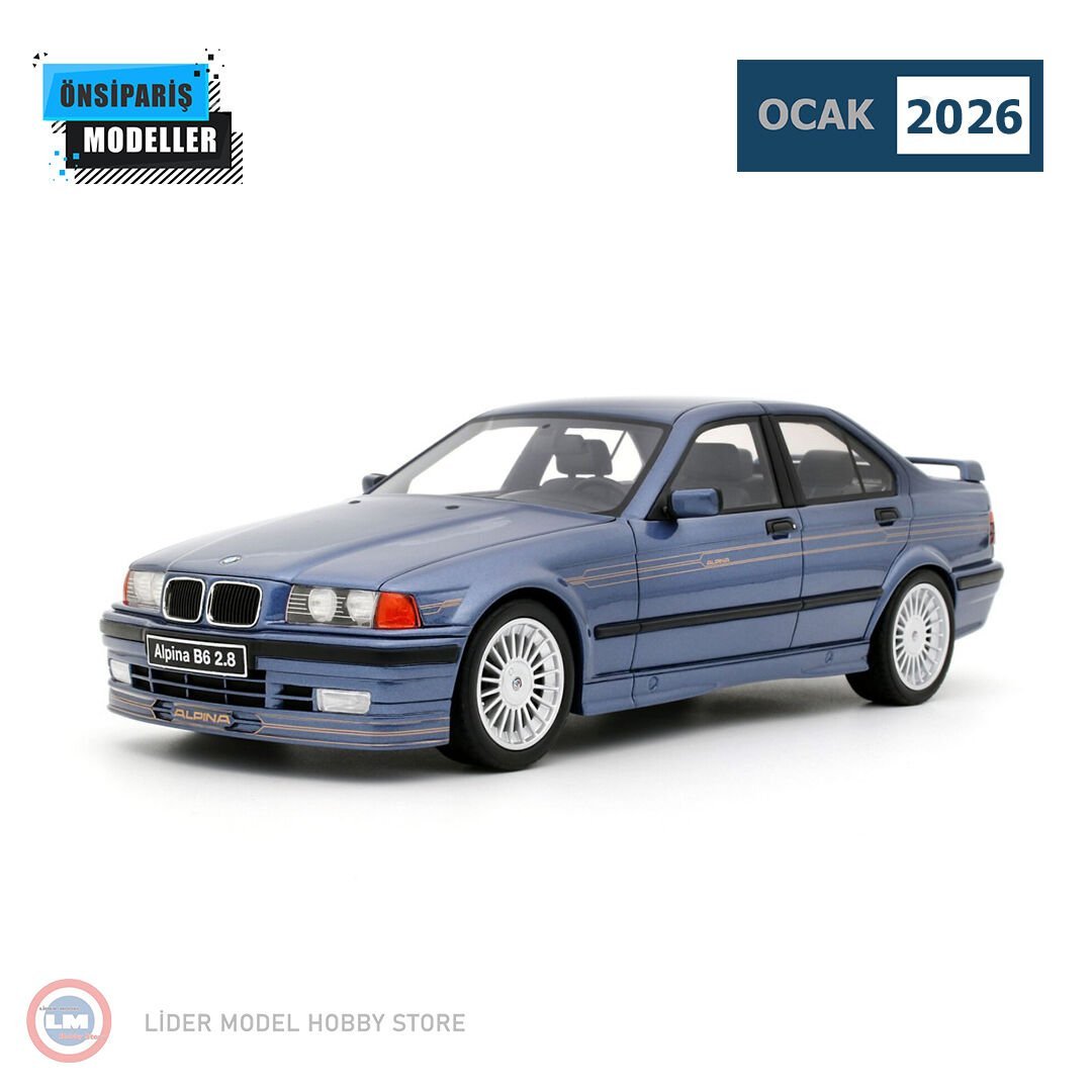 1:18 Otto 1992 BMW Alpina B6 2.8 Alpina Blue Metallic