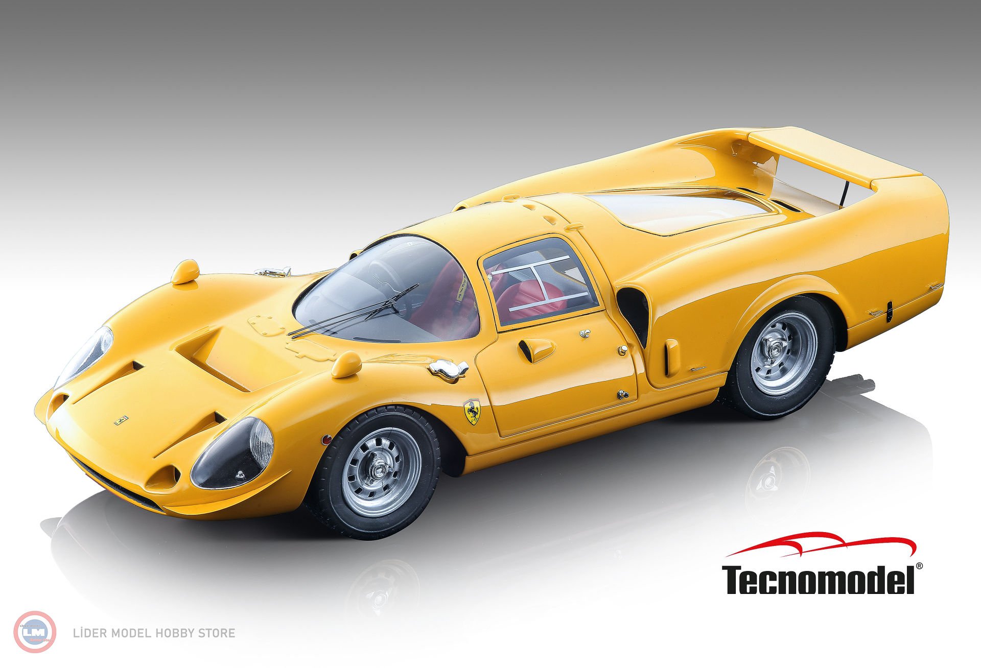 1:18 1967 Ferrari 365 P23 Drogo Press Version Giallo Modena