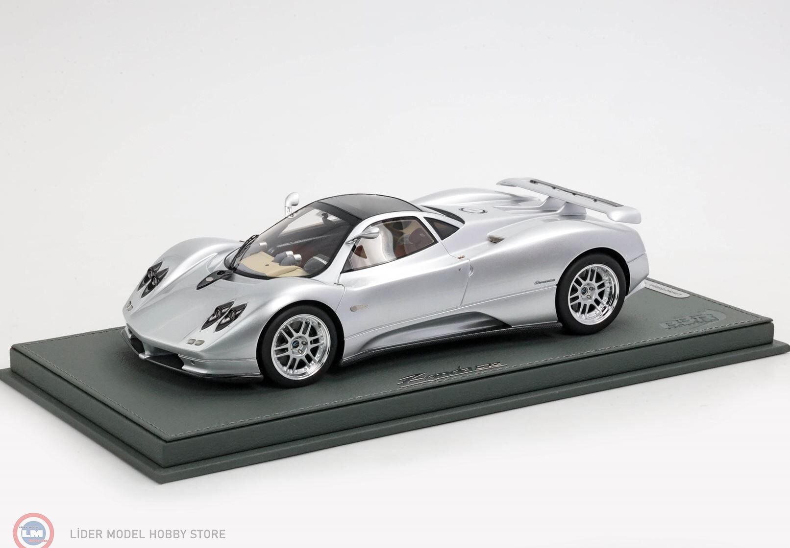 1:18 BBR 1999 Pagani ZONDA C12 001 - 20esimo anniversario Silver
