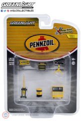 1:64  '' Pennzoil '' Garaj Aletleri Aksesuar Seti