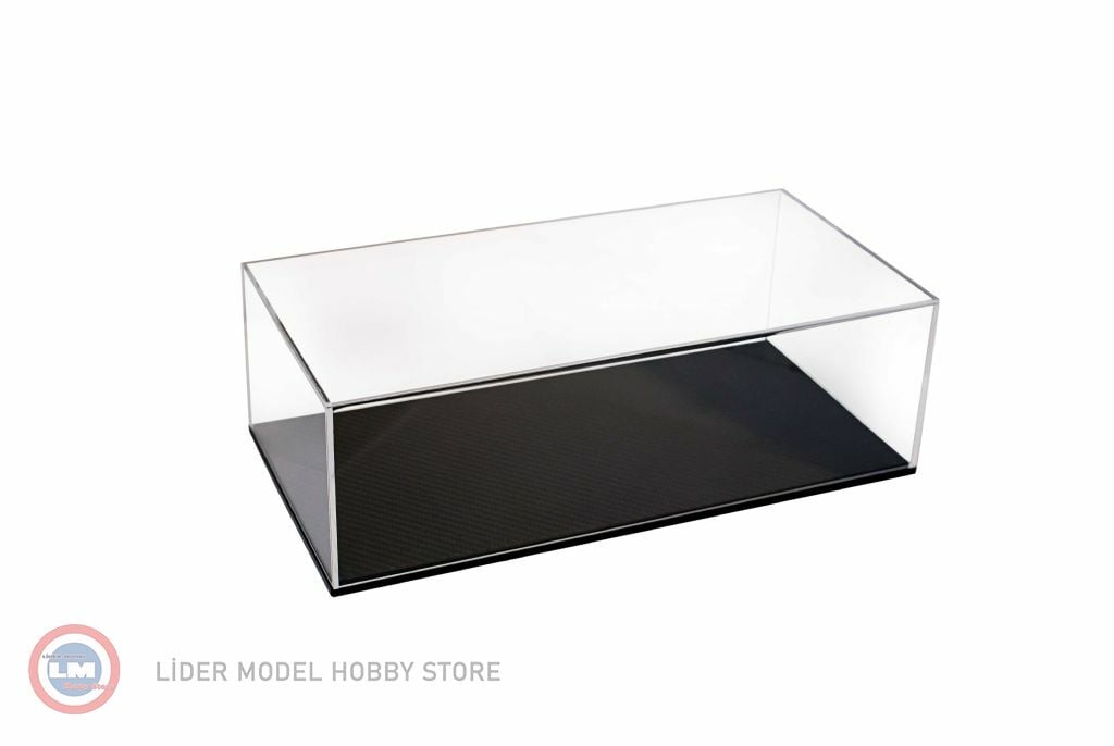 1:18 Atlantic Case 10313 Stuttgart Carbon Fiber Efekt Tabanlı Sergileme Ünitesi