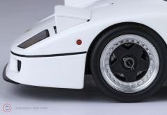 1:18 BBR Ferrari F40-  White and black-silver rims