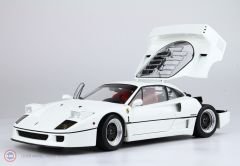 1:18 BBR Ferrari F40-  White and black-silver rims