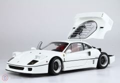 1:18 BBR Ferrari F40-  White and black-silver rims