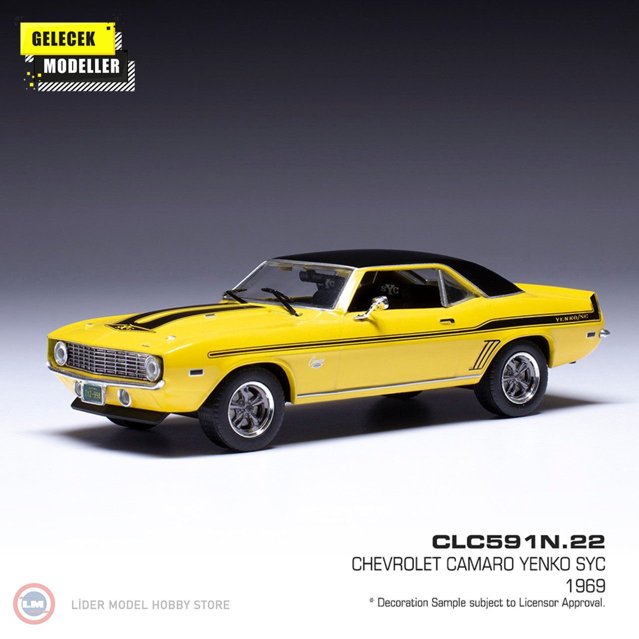 1:43 IXO 1969 Chevrolet Camaro Yenko SYC