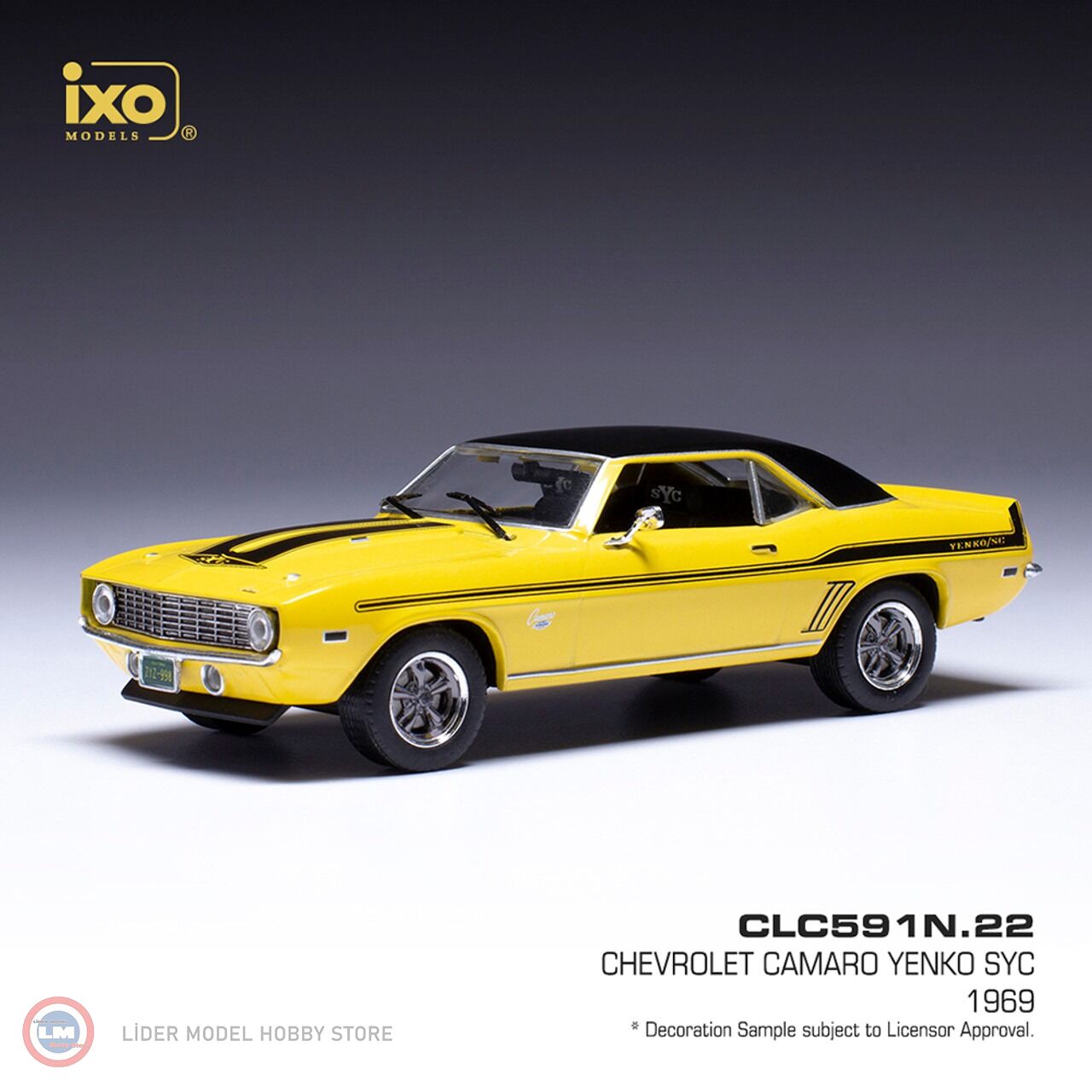 1:43 IXO 1969 Chevrolet Camaro Yenko SYC