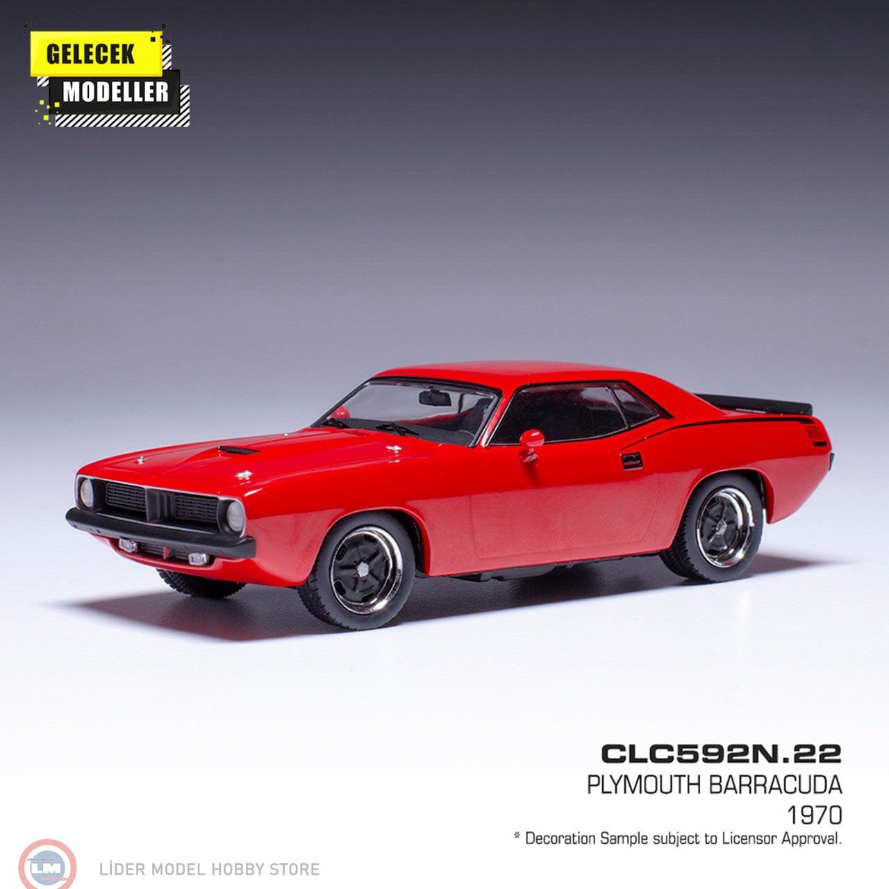 1:43 IXO 1970 Plymouth Barracuda